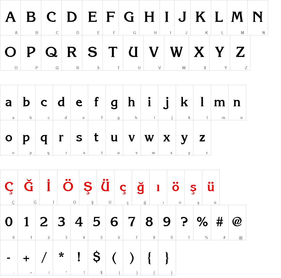 TR Eagles font